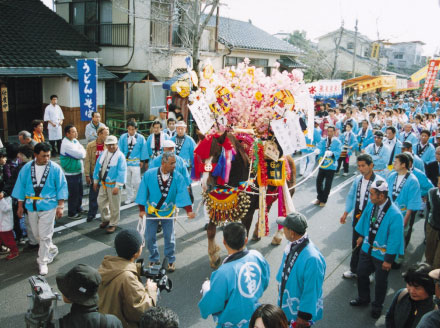 가고시마 신궁 하츠우마 축제