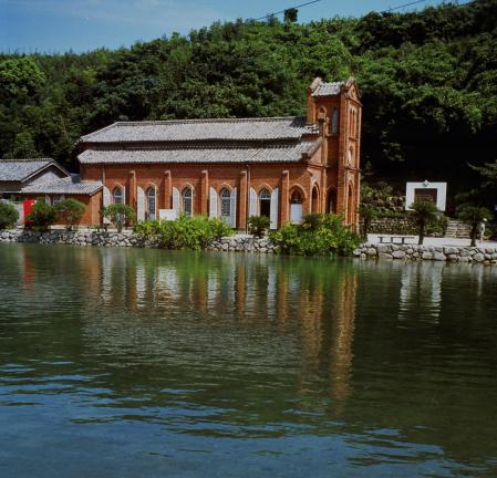 도자키 천주당 (빨간벽돌 성당)